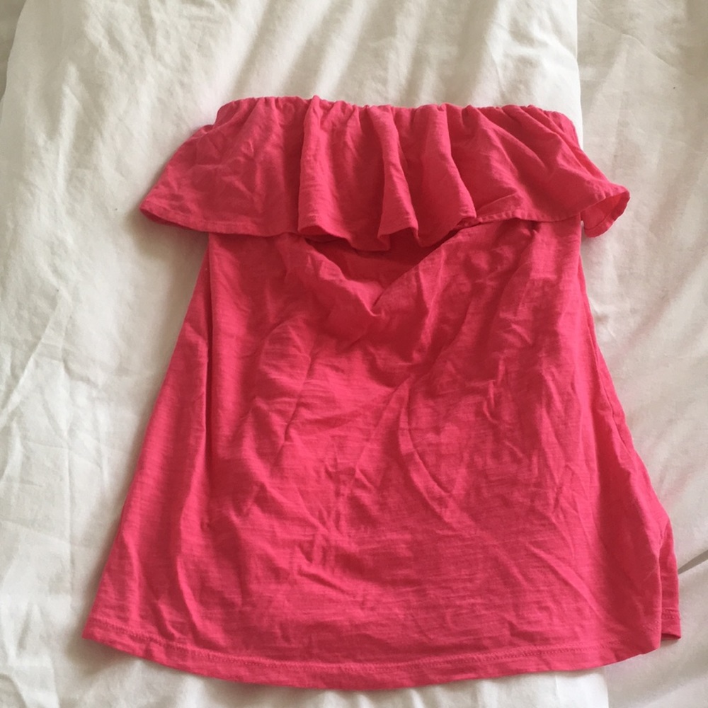 Lilly Pulitzer strapless cotton top